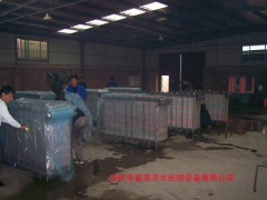 我公司为河南某化工厂生产的电渗析器